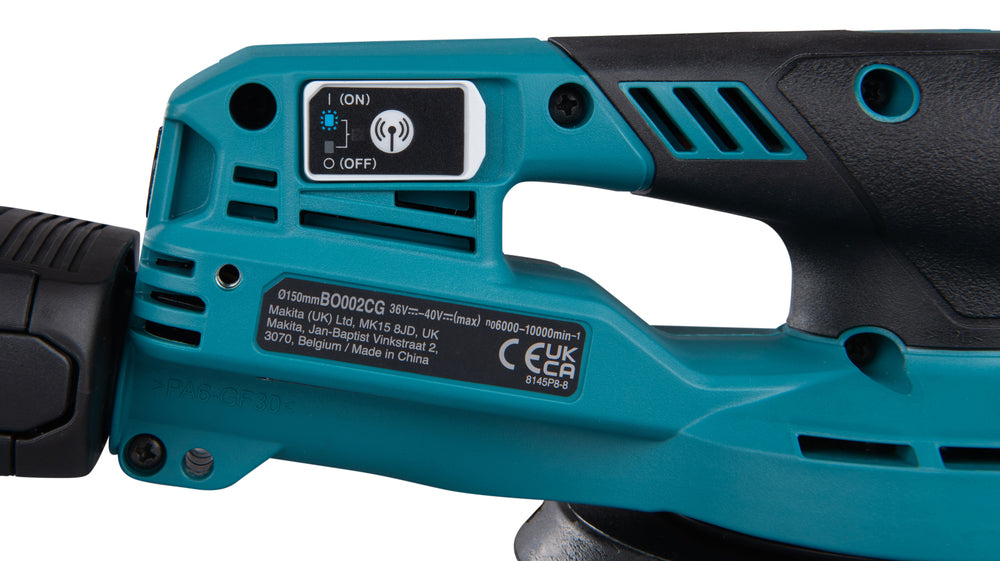 Makita Akku-Exzenterschleifer – XPT, AWS, bürstenlos, konstante Drehzahl - BO002CGZ