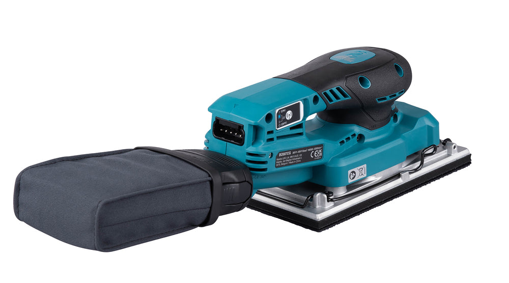 Makita Akku-Schwingschleifer – XPT-Schutz, AWS-Funktion, bürstenloser Motor - BO007CGZ