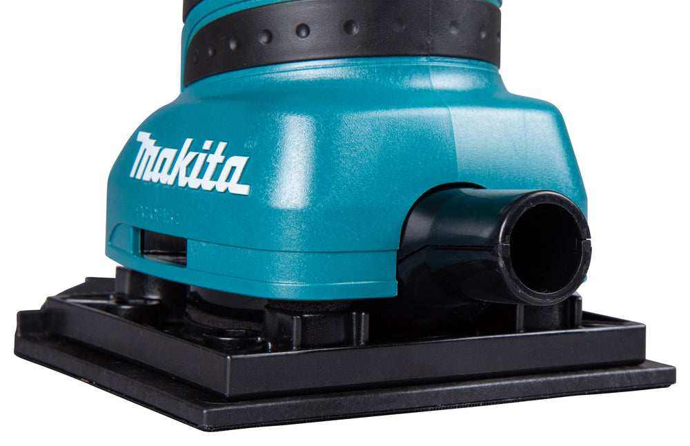 Makita Faust-Schwingschleifer | 190 W Motor, 112 x 190 mm Schleifplatte & kompakte Bauform - BO4565J