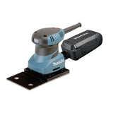 Makita Faust-Schwingschleifer | 200 W Motor, 100 x 164 mm Schleifplatte & kompakte Bauform - BO4566J
