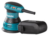 Makita Exzenterschleifer | 123 mm Schleifscheibe, gummierte Handgriffe & Staubabsaugung - BO5031J