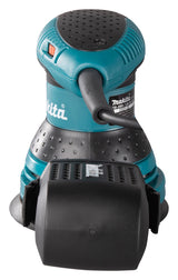 Makita Exzenterschleifer | 123 mm Schleifscheibe, gummierte Handgriffe & Staubabsaugung - BO5031J