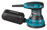 Makita Exzenterschleifer | 123 mm Schleifscheibe, gummierte Handgriffe & Staubabsaugung - BO5031J