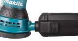 Makita Exzenterschleifer | 123 mm Schleifscheibe, gummierte Handgriffe & Staubabsaugung - BO5031J