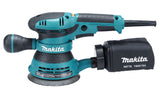 Makita Exzenterschleifer | 125 mm Schleifscheibe, 360° Zusatzgriff & variabler Drehzahlregelung - BO5041J