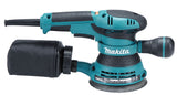 Makita Exzenterschleifer | 125 mm Schleifscheibe, 360° Zusatzgriff & variabler Drehzahlregelung - BO5041J