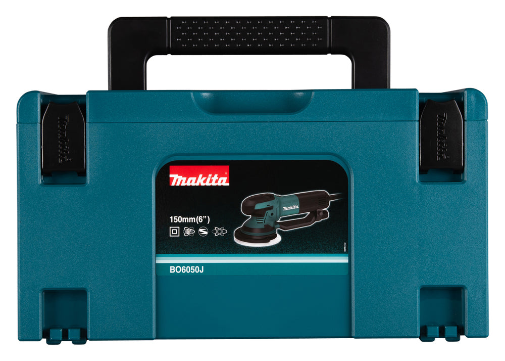 Makita Exzenter-/Rotationsschleifer 150 mm – variabel & staubarm - BO6050J