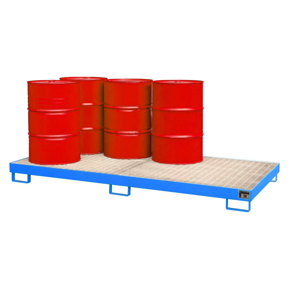 BAUER Südlohn Auffangwanne Typ AW-8 RAL 5012 Lichtblau - Art.-Nr. 4402-01-0000-3