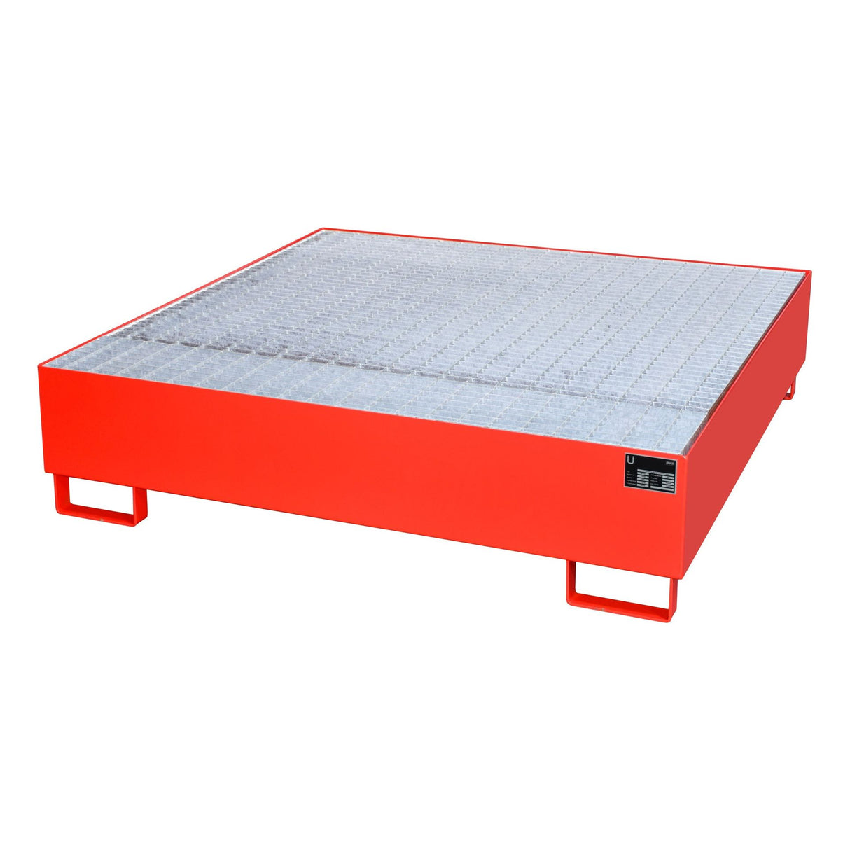 BAUER Südlohn Auffangwanne Typ AW 450 RAL 3000 Feuerrot - Art.-Nr. 4402-21-0000-2