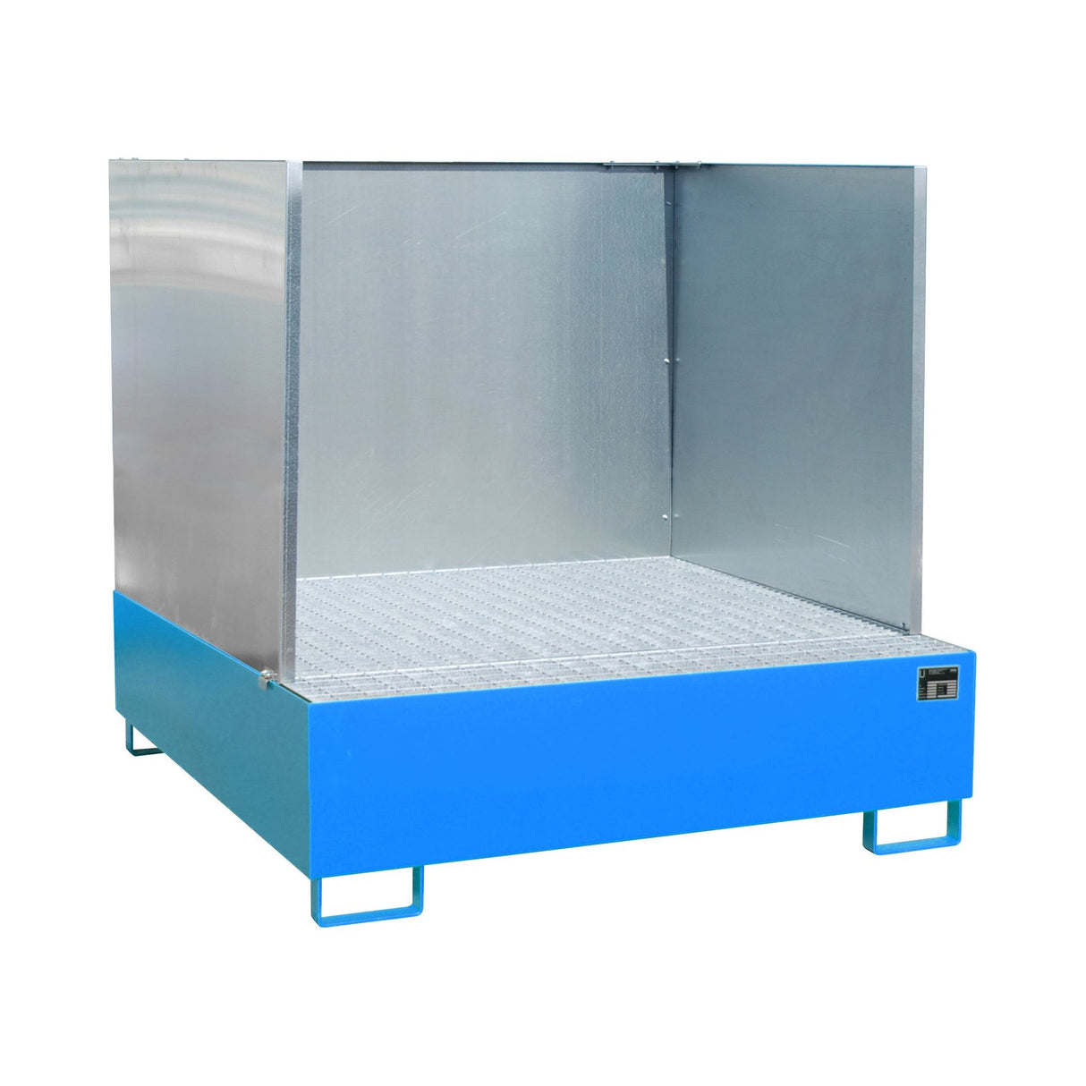 BAUER Südlohn Auffangwanne Typ AW 450/SW RAL 5012 Lichtblau - Art.-Nr. 4402-21-2000-3