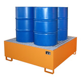 BAUER Südlohn Auffangwanne Typ AW 800 RAL 2000 Gelborange - Art.-Nr. 4402-22-0000-1