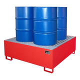 BAUER Südlohn Auffangwanne Typ AW 800 RAL 3000 Feuerrot - Art.-Nr. 4402-22-0000-2