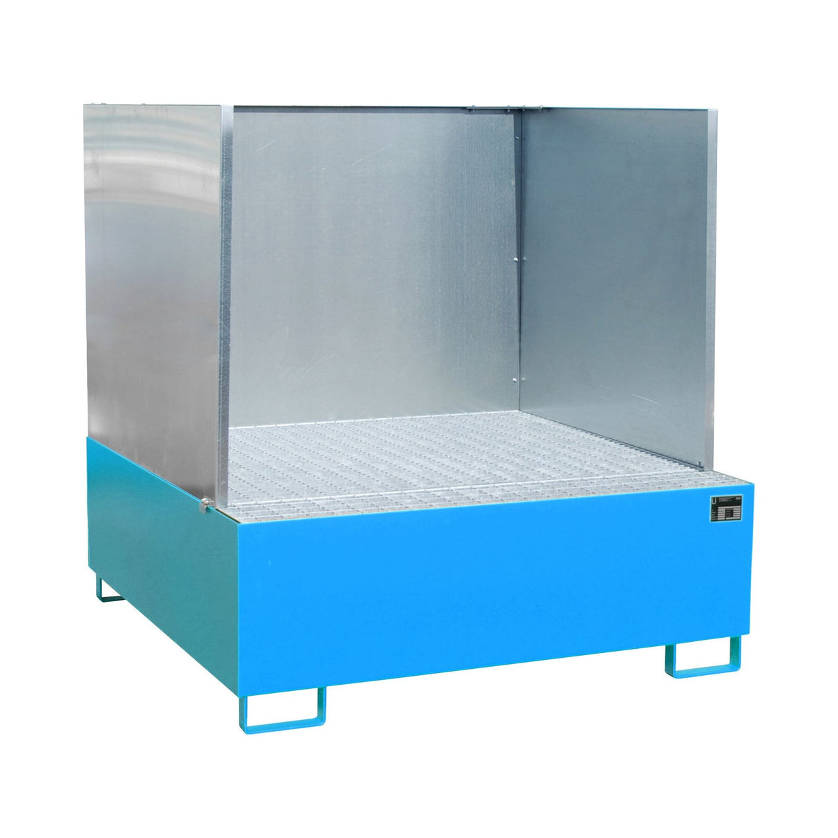 BAUER Südlohn Auffangwanne Typ AW 800/SW RAL 5012 Lichtblau - Art.-Nr. 4402-22-2000-3