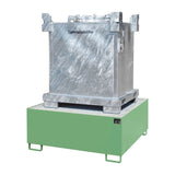 BAUER Südlohn Auffangwanne Typ AW 1000 RAL 6011 Resedagrün - Art.-Nr. 4402-23-0000-4