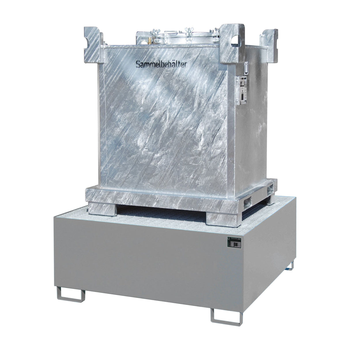 BAUER Südlohn Auffangwanne Typ AW 1000 RAL 7005 Mausgrau - Art.-Nr. 4402-23-0000-5