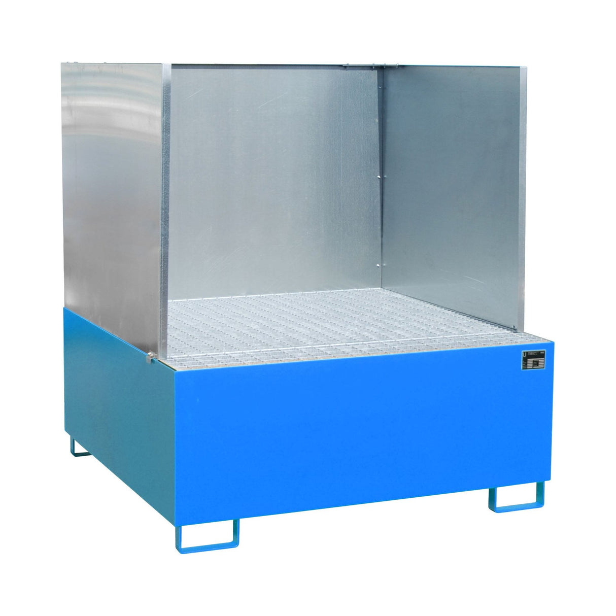 BAUER Südlohn Auffangwanne Typ AW 1000/SW RAL 5012 Lichtblau - Art.-Nr. 4402-23-2000-3