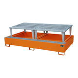 BAUER Südlohn Auffangwanne Typ AWA 1000-2 RAL 2000 Gelborange - Art.-Nr. 4402-78-0000-1