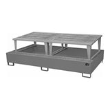 BAUER Südlohn Auffangwanne Typ AWA 1000-2 RAL 7005 Mausgrau - Art.-Nr. 4402-78-0000-5