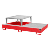 BAUER Südlohn Auffangwanne Typ AWA 21 RAL 3000 Feuerrot - Art.-Nr. 4402-80-0000-2