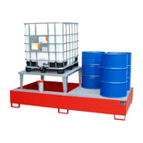 BAUER Südlohn Auffangwanne Typ AWA 21 RAL 3000 Feuerrot - Art.-Nr. 4402-80-0000-2