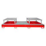 BAUER Südlohn Auffangwanne Typ AWA 32 RAL 3000 Feuerrot - Art.-Nr. 4402-82-0000-2