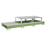 BAUER Südlohn Auffangwanne Typ AWA 32 RAL 6011 Resedagrün - Art.-Nr. 4402-82-0000-4