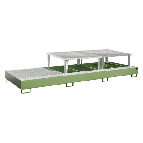 BAUER Südlohn Auffangwanne Typ AWA 32 RAL 6011 Resedagrün - Art.-Nr. 4402-82-0000-4