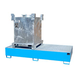 BAUER Südlohn Auffangwanne Typ AW 1000-2 RAL 5012 Lichtblau - Art.-Nr. 4402-91-0000-3