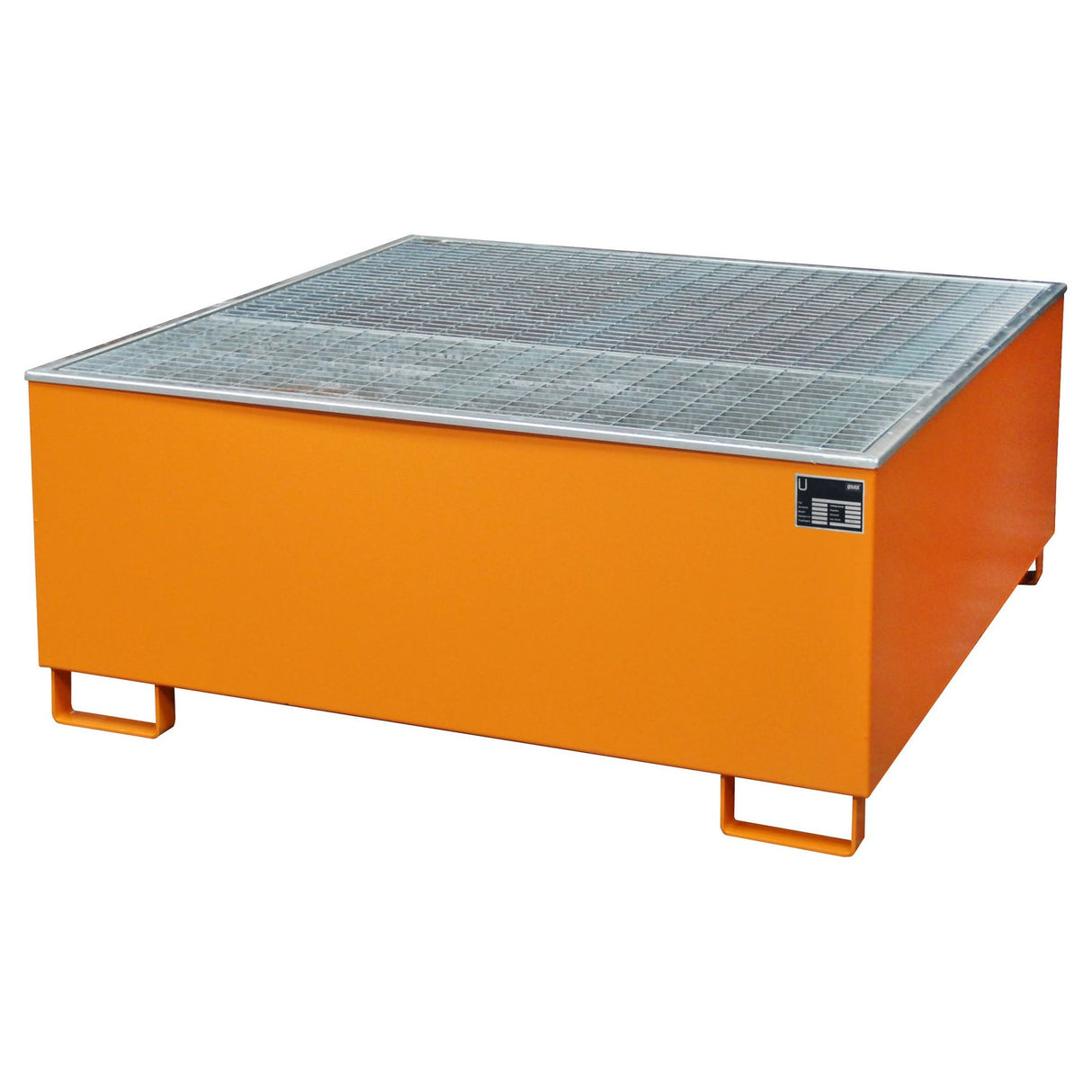 BAUER Südlohn Auffangwanne Typ AW 1000/PE RAL 2000 Gelborange - Art.-Nr. 4402-93-0000-1