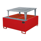 BAUER Südlohn Auffangwanne Typ AWA 1000 RAL 3000 Feuerrot - Art.-Nr. 4402-96-0000-2