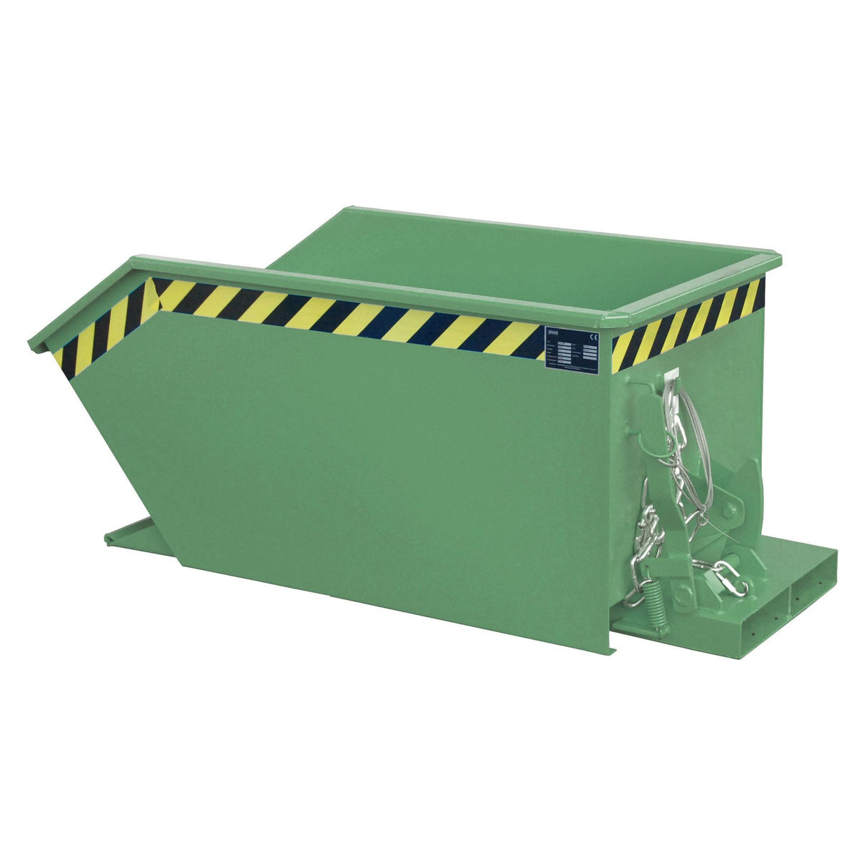 BAUER Südlohn Kippbehälter Typ GU 300 RAL 6011 Resedagrün - Art.-Nr. 4409-01-0000-4