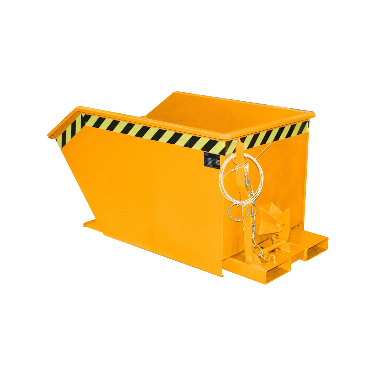 BAUER Südlohn Kippbehälter Typ GU 500 RAL 2000 Gelborange - Art.-Nr. 4409-02-0000-1