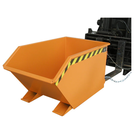 BAUER Südlohn Kippbehälter Typ GU 500 RAL 2000 Gelborange - Art.-Nr. 4409-02-0000-1