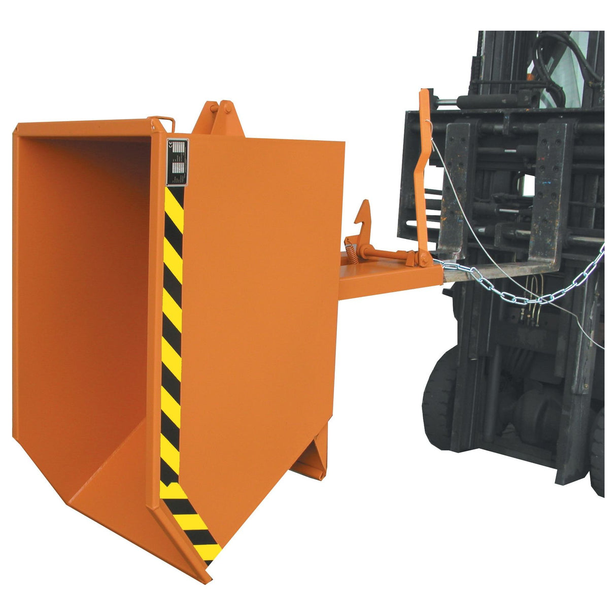 BAUER Südlohn Kippbehälter Typ GU 500 RAL 2000 Gelborange - Art.-Nr. 4409-02-0000-1