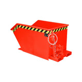 BAUER Südlohn Kippbehälter Typ GU 500 RAL 3000 Feuerrot - Art.-Nr. 4409-02-0000-2