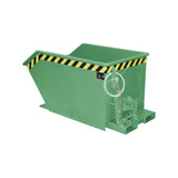 BAUER Südlohn Kippbehälter Typ GU 500 RAL 6011 Resedagrün - Art.-Nr. 4409-02-0000-4