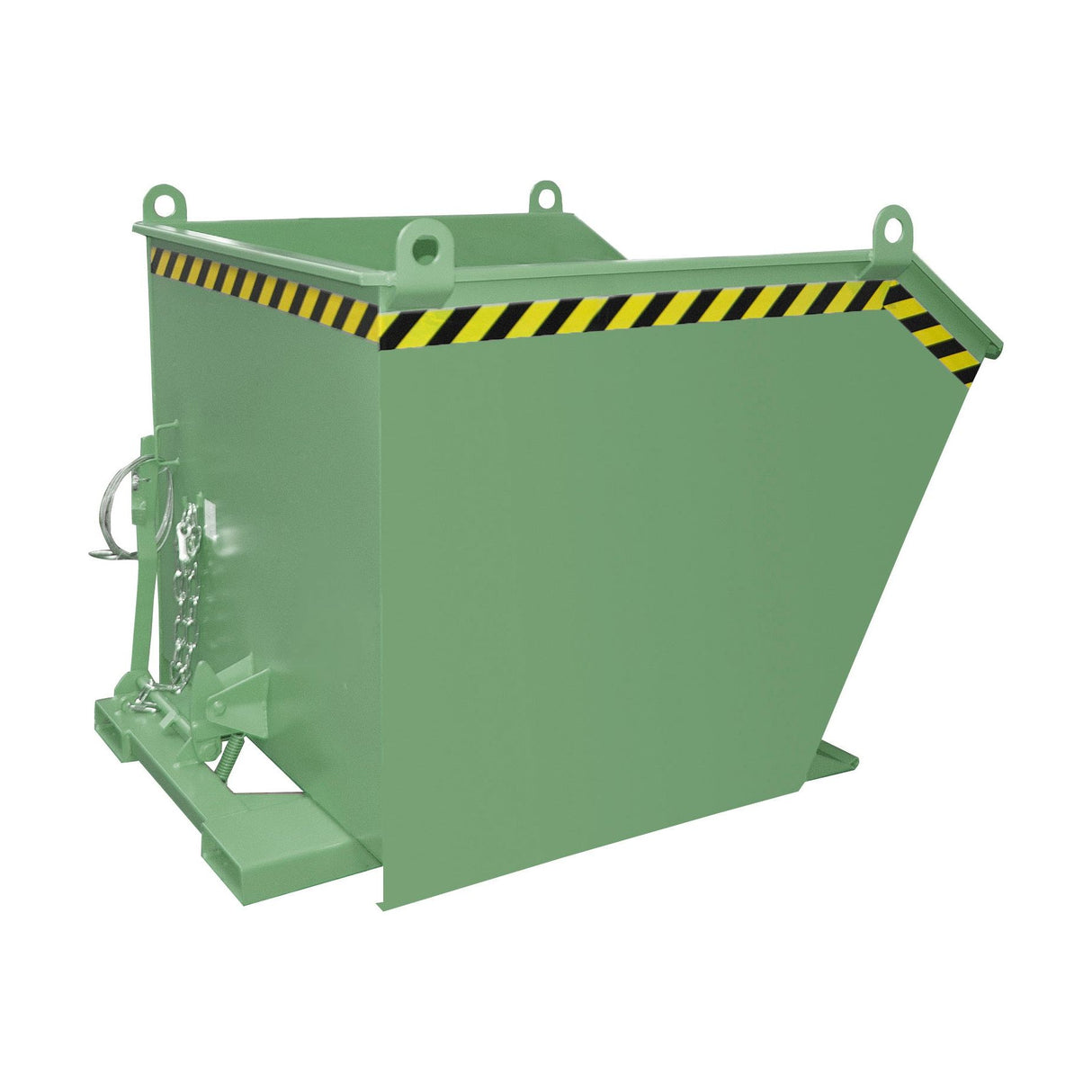 BAUER Südlohn Kippbehälter Typ GU 1500 RAL 6011 Resedagrün - Art.-Nr. 4409-05-0000-4