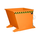 BAUER Südlohn Späne-Kippbehälter Typ SGU-RZ 55 RAL 2000 Gelborange - Art.-Nr. 4409-31-0000-1