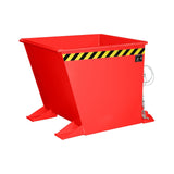 BAUER Südlohn Späne-Kippbehälter Typ SGU-RZ 55 RAL 3000 Feuerrot - Art.-Nr. 4409-31-0000-2