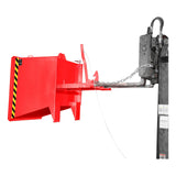 BAUER Südlohn Späne-Kippbehälter Typ SGU-RZ 55 RAL 3000 Feuerrot - Art.-Nr. 4409-31-0000-2