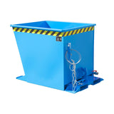 BAUER Südlohn Späne-Kippbehälter Typ SGU-RZ 55 RAL 5012 Lichtblau - Art.-Nr. 4409-31-0000-3