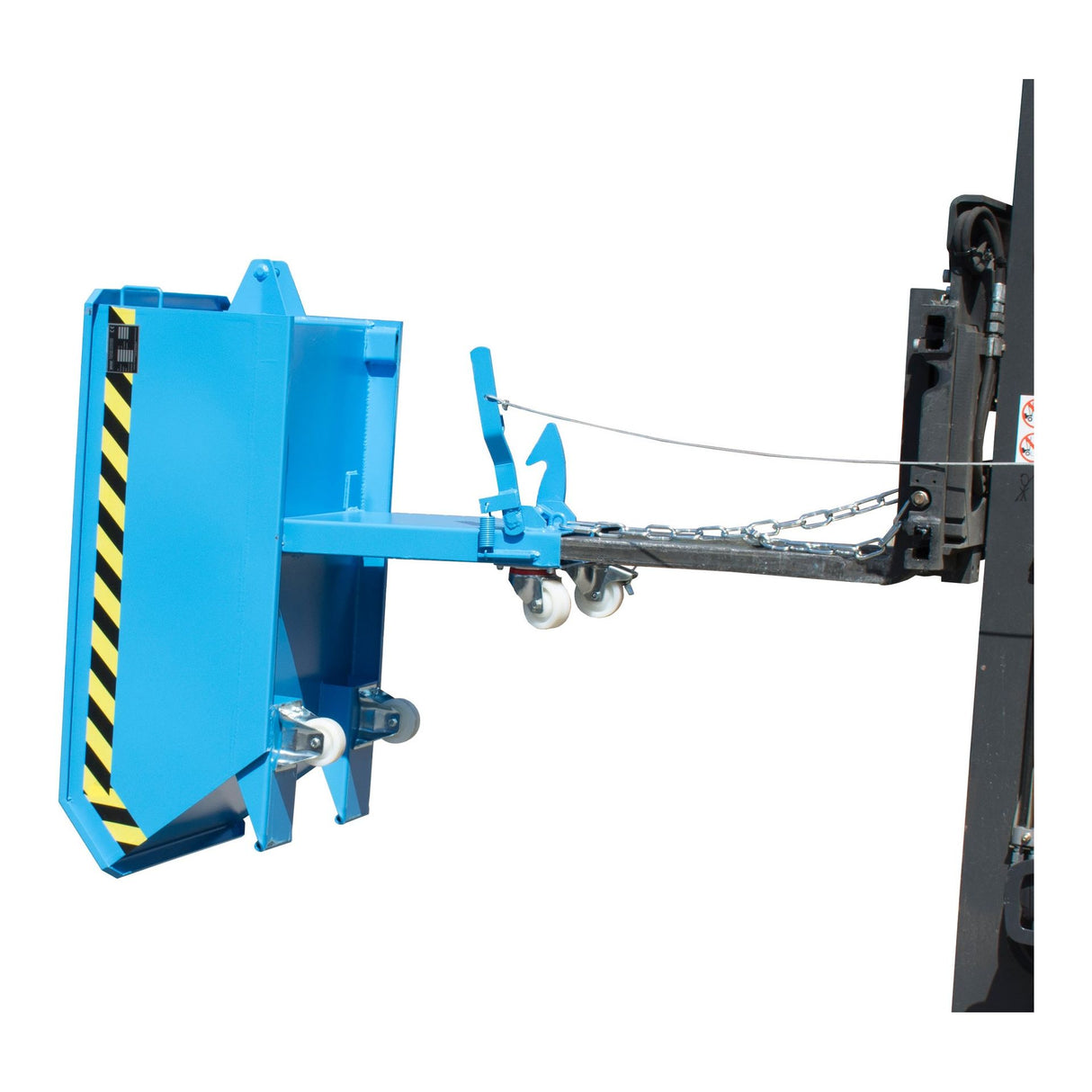 BAUER Südlohn Mini-Kippbehälter Typ MGU 230 RAL 5012 Lichtblau - Art.-Nr. 4409-34-0000-3