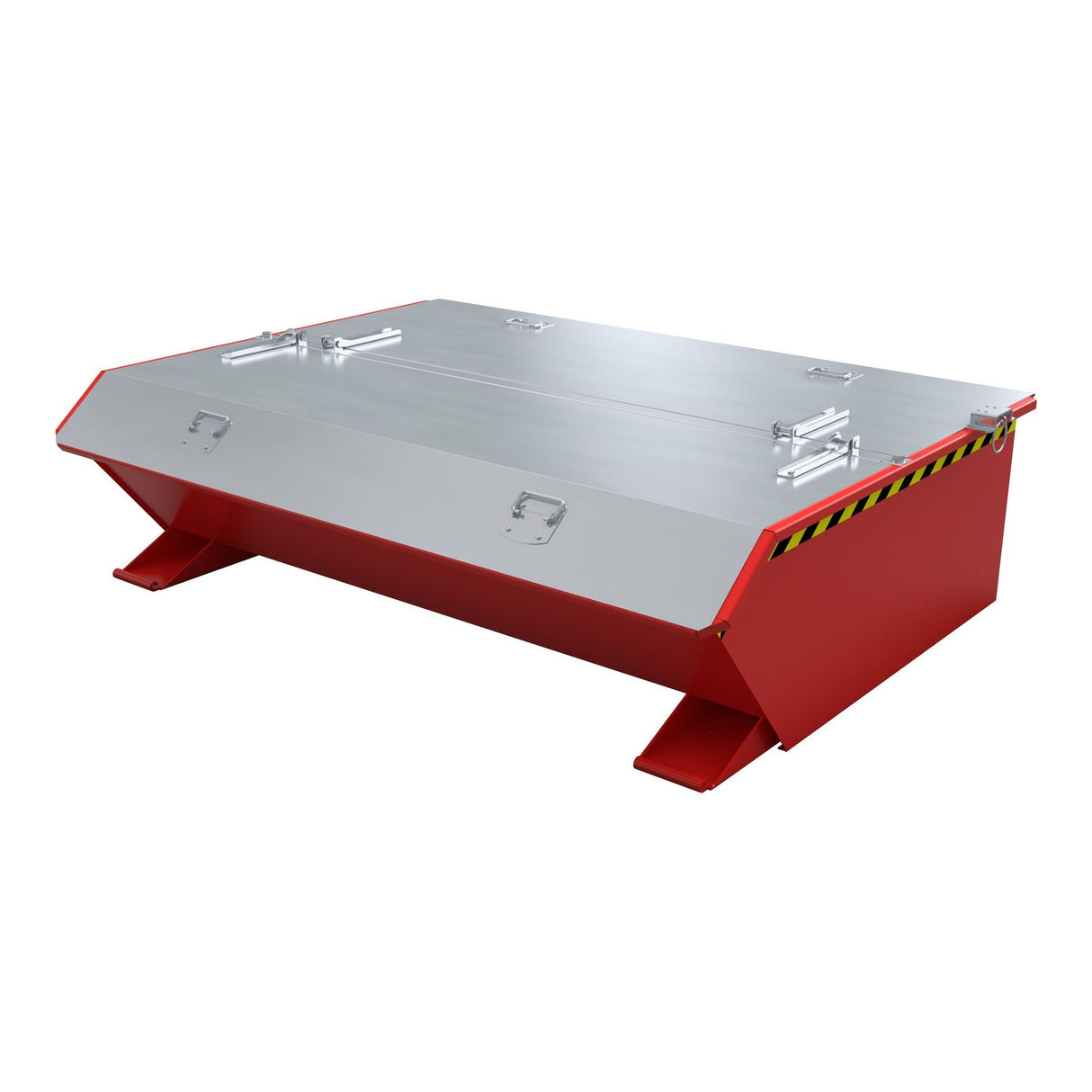 BAUER Südlohn Mini-Kippbehälter Typ MGU 610 RAL 3000 Feuerrot - Art.-Nr. 4409-37-0000-2