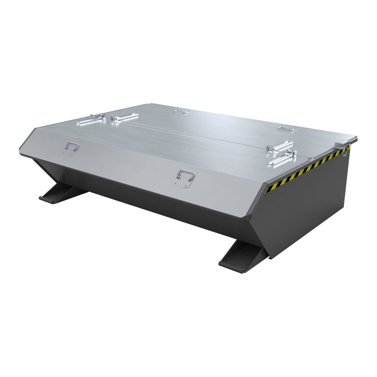 BAUER Südlohn Mini-Kippbehälter Typ MGU 610 RAL 7005 Mausgrau - Art.-Nr. 4409-37-0000-5