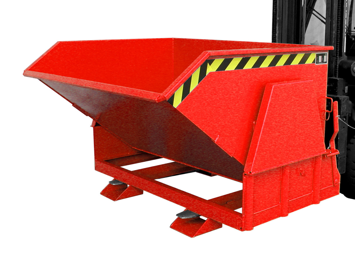 BAUER Südlohn Kippbehälter Typ BK 120 RAL 3000 Feuerrot - Art.-Nr. 4410-09-0000-2