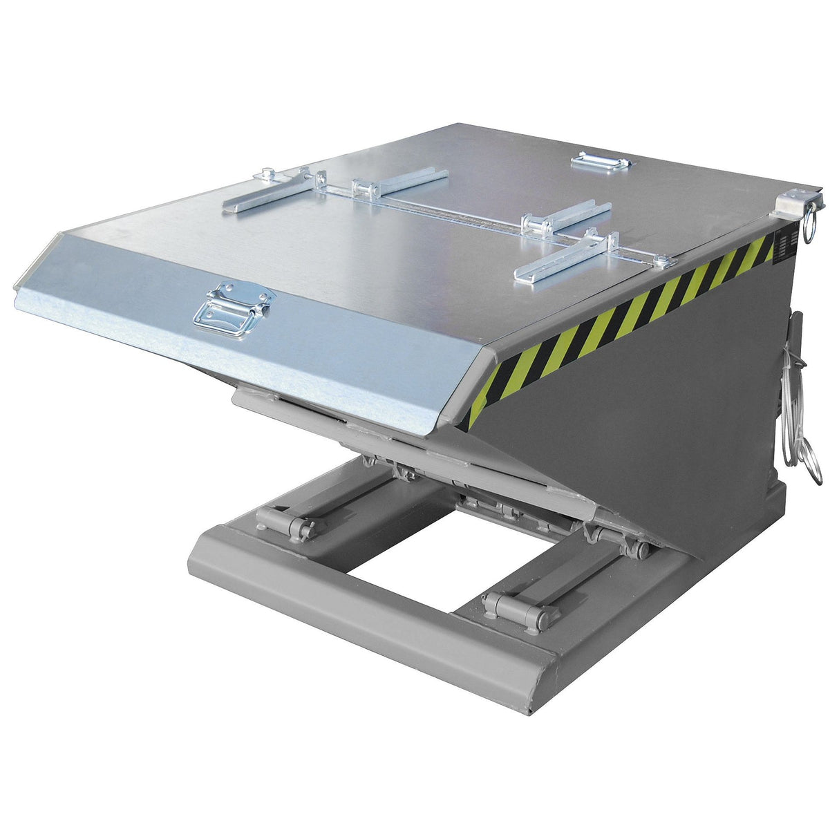 BAUER Südlohn Kippbehälter Typ NK 30 RAL 7005 Mausgrau - Art.-Nr. 4412-01-0000-5