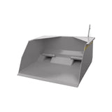 BAUER Südlohn Schaufel Typ BSM 50 RAL 7005 Mausgrau - Art.-Nr. 4414-16-0000-5