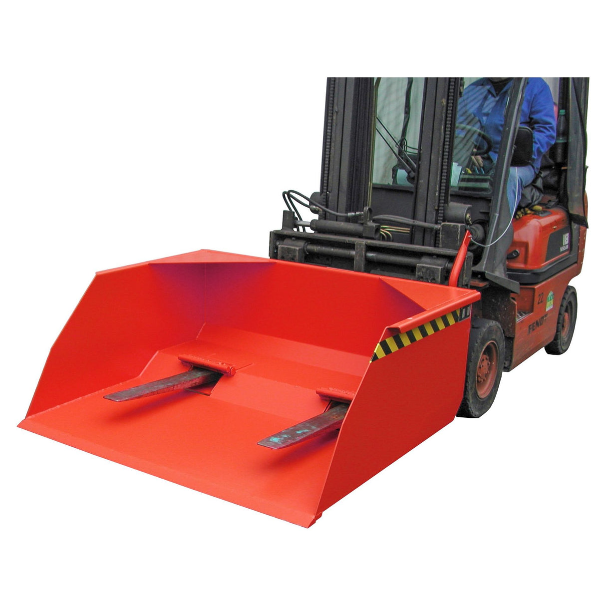 BAUER Südlohn Schaufel Typ BSM 100 RAL 3000 Feuerrot - Art.-Nr. 4414-21-0000-2