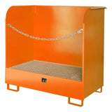 BAUER Südlohn Gefahrstoff-Depot Typ GD-A RAL 2000 Gelborange - Art.-Nr. 4416-01-0000-1