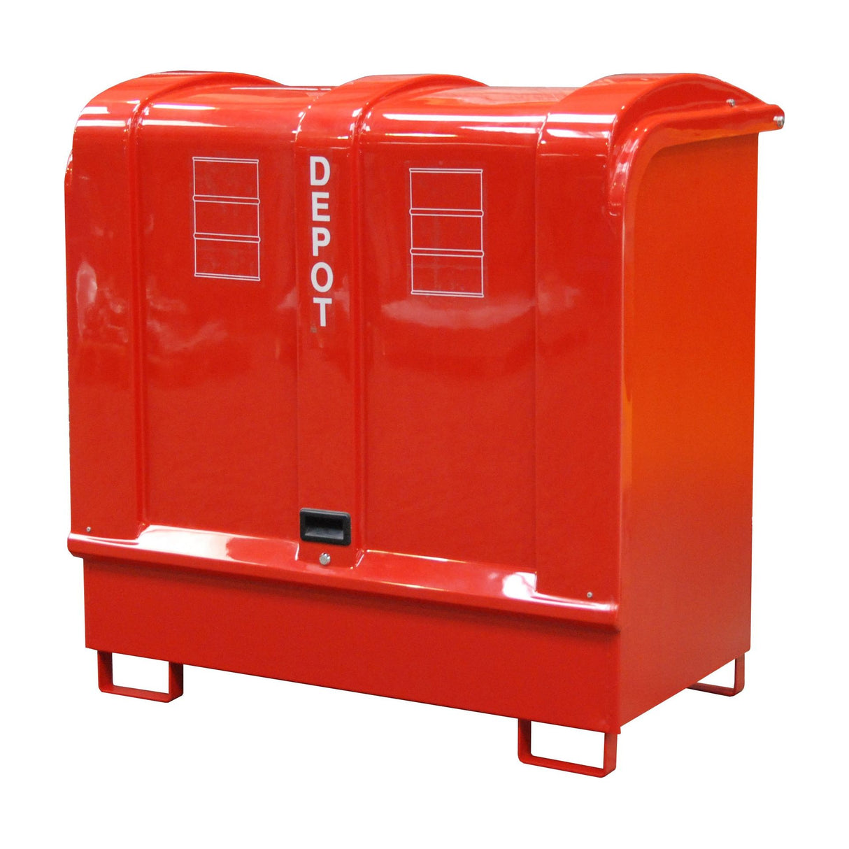 BAUER Südlohn Gefahrstoff-Depot Typ GD-B RAL 3000 Feuerrot - Art.-Nr. 4416-02-0000-2